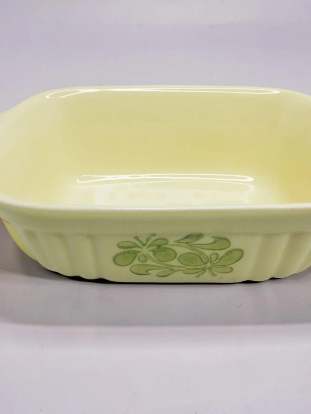 vintage 1983 platzgraff ftda 16oz oven/microwave stoneware casserole dish